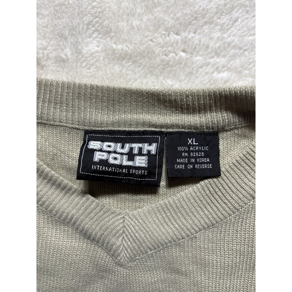 Southpole Vintage Y2K XL Sweater Patch Long Sleeve - Picture 5 of 6